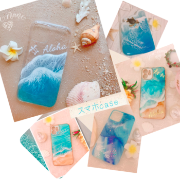 レジン⼩物作り